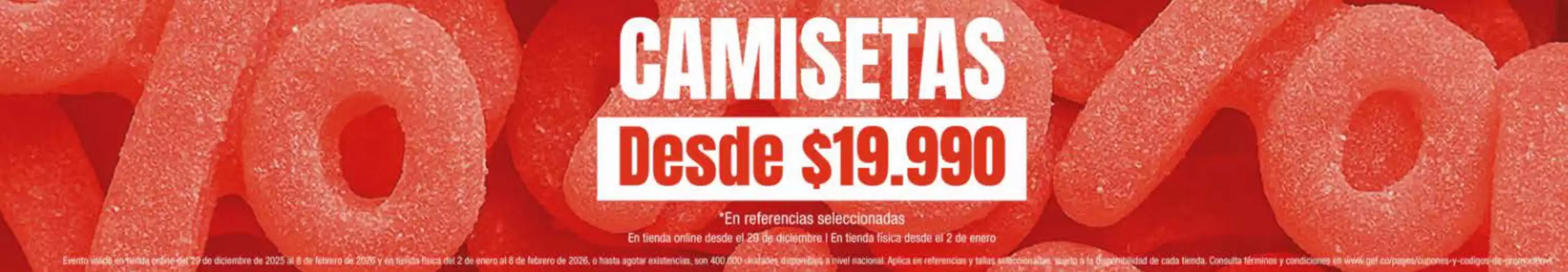 Catálogo Gef en El Santuario | Camisetas desde $19.990 | 2026-01-30T00:00:00.000Z - 2026-02-08T00:00:00.000Z