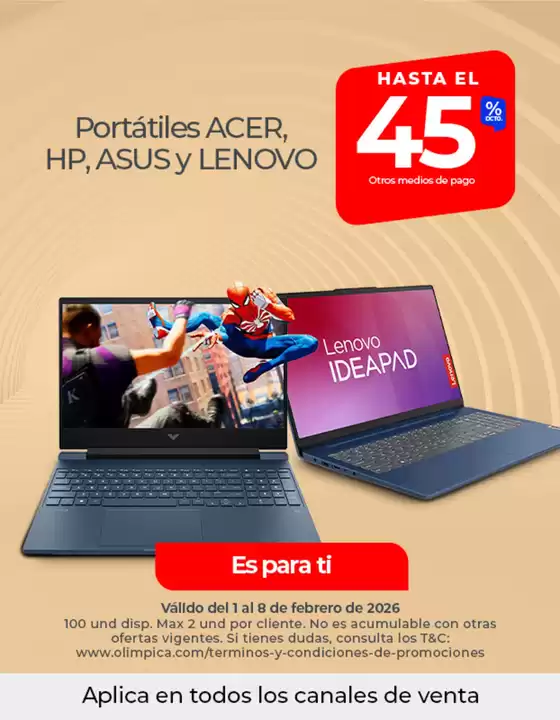 Catálogo Olímpica en Medellín | Ofertas principales y descuentos | 2026-02-01T00:00:00.000Z - 2026-02-08T00:00:00.000Z