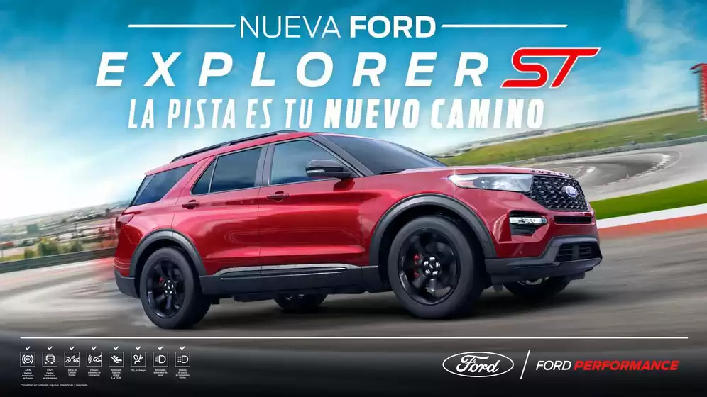 Catálogo Los Coches en Cúcuta | Los Coches Ford - Ficha tecnica Ford explorer st Los Coches 2021 | 2026-01-01T00:00:00.000Z - 2026-12-31T00:00:00.000Z