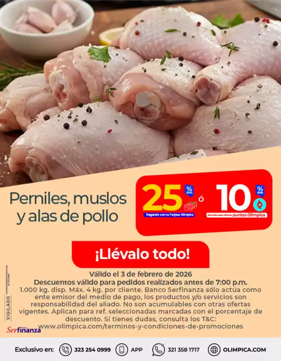 Catálogo Olímpica en Fundación | Descuentos y promociones | 2026-02-03T00:00:00.000Z - 2026-02-03T00:00:00.000Z