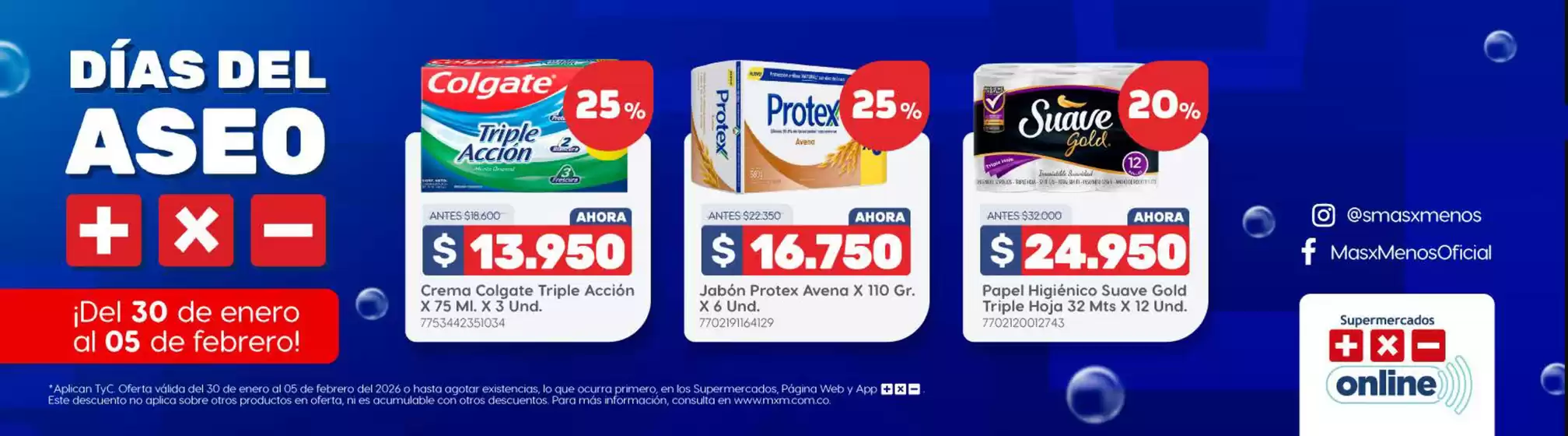 Catálogo Más x Menos en La Jagua de Ibirico | Dias del Aseo | 2026-02-03T00:00:00.000Z - 2026-02-08T00:00:00.000Z