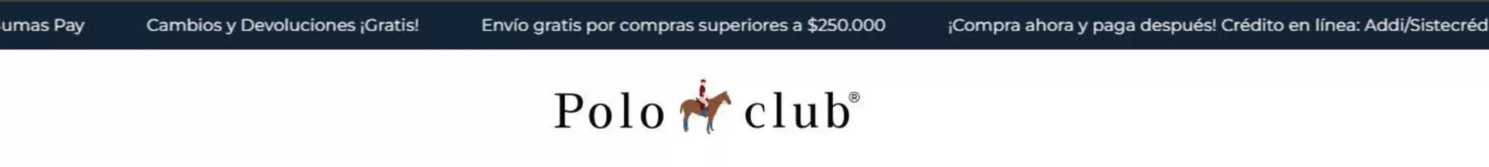 Catálogo Polo Club en Tunja | Envio Gratis por compras de $250.000 | 2026-02-03T00:00:00.000Z - 2026-02-17T00:00:00.000Z