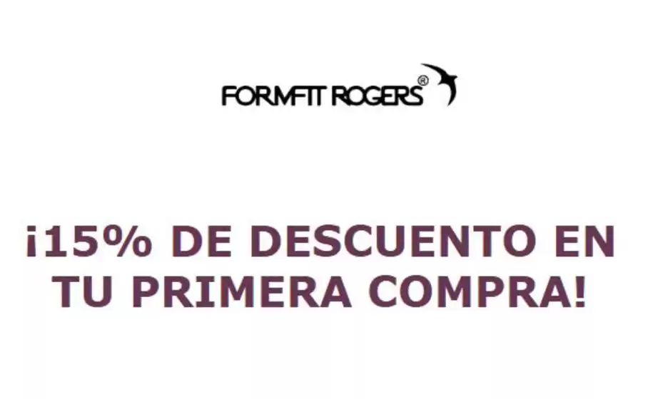 Catálogo Formfit Rogers en Tuluá | 15% de Descuento en tu primera compra | 2026-02-03T00:00:00.000Z - 2026-04-30T00:00:00.000Z