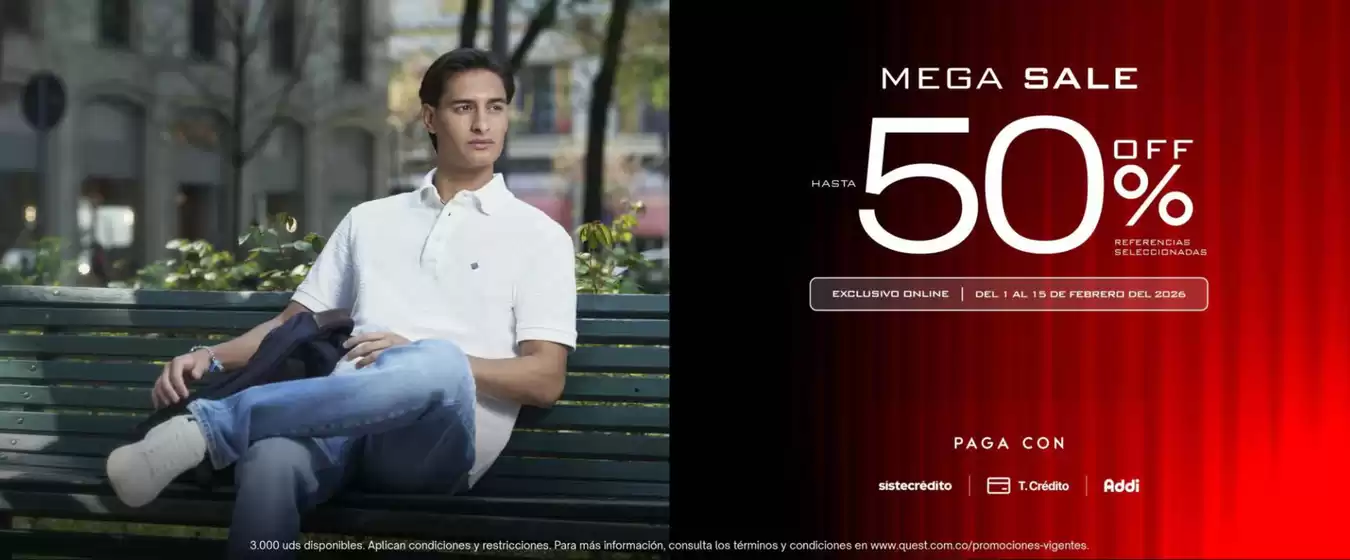Catálogo Quest en Tuluá | Mega Sale Hasta 50% OFF | 2026-02-03T00:00:00.000Z - 2026-02-15T00:00:00.000Z