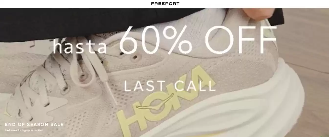 Catálogo Freeport Store en Tuluá | Hasta 60% OFF | 2026-02-03T00:00:00.000Z - 2026-02-08T00:00:00.000Z