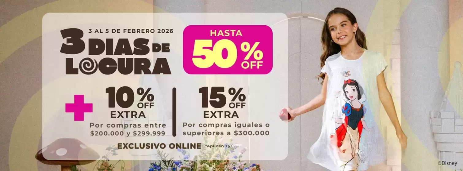 Catálogo MIC en Nechí | 3 Dias de Locura Hasta 50% OFF  | 2026-02-04T00:00:00.000Z - 2026-02-05T00:00:00.000Z