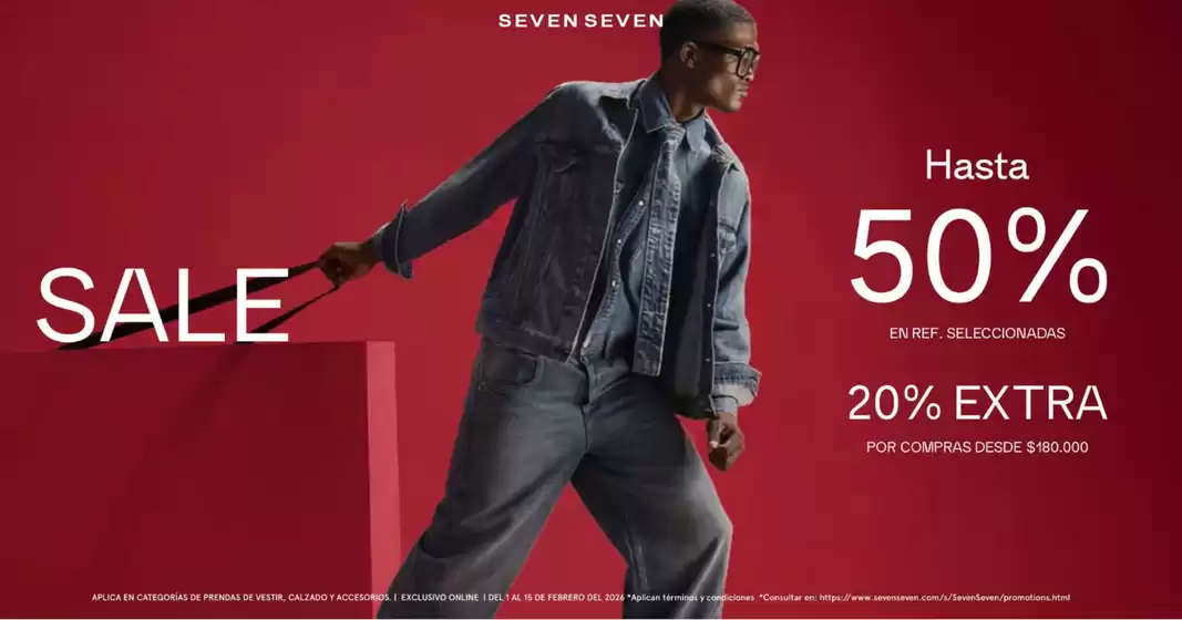 Catálogo Seven Seven en Nechí | Sale Hasta 50% OFF +20% Extra compras desde $180.000 | 2026-02-04T00:00:00.000Z - 2026-02-15T00:00:00.000Z