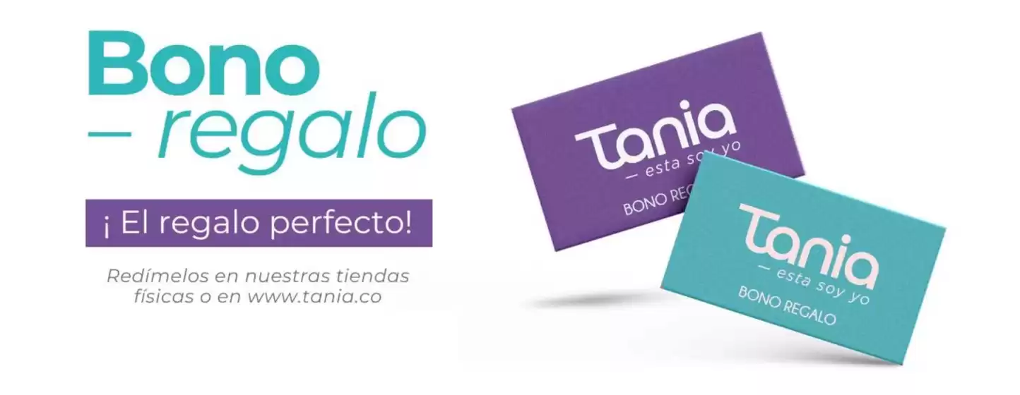 Catálogo Tania | Bon Regalo, el Regalo Perfecto | 2026-02-04T00:00:00.000Z - 2026-02-28T00:00:00.000Z