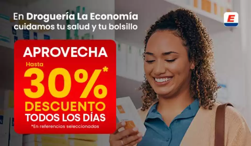 Catálogo Droguería la Economía | Aprovecha Hasta 30% Descuento Todos la Dias | 2026-02-04T00:00:00.000Z - 2026-04-30T00:00:00.000Z