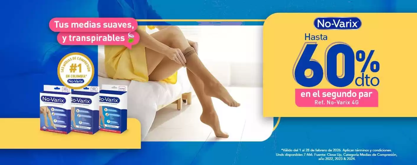Catálogo Ortopedicos Futuro en Medellín | No-Varix Hasta 60% OFF | 2026-02-04T00:00:00.000Z - 2026-02-28T00:00:00.000Z