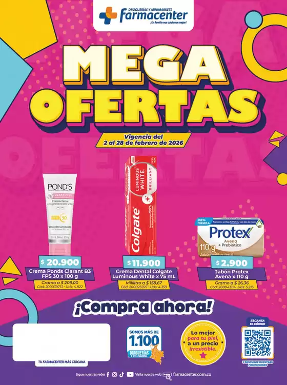 Catálogo Farmacenter en Medellín | Mega Ofertas  | 2026-02-04T00:00:00.000Z - 2026-02-28T00:00:00.000Z