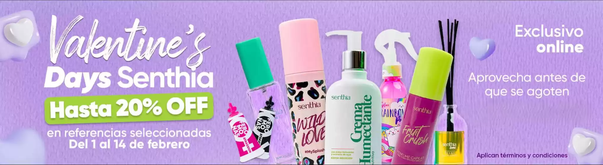 Catálogo Senthia en Ubaté | Valentin's Day Senthia Hasta 20% OFF | 2026-02-05T00:00:00.000Z - 2026-02-14T00:00:00.000Z