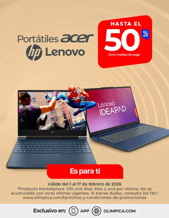 Catálogo Olímpica en Ubaté | Promociones actuales | 2026-02-01T00:00:00.000Z - 2026-02-17T00:00:00.000Z