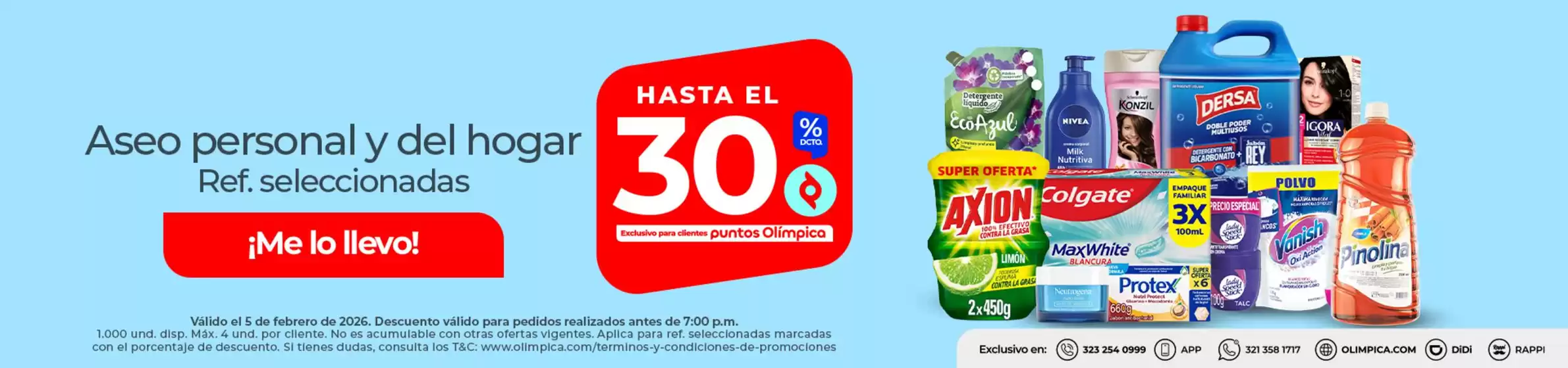 Catálogo Olímpica en Ubaté | Gangas exclusivas | 2026-02-05T00:00:00.000Z - 2026-02-05T00:00:00.000Z