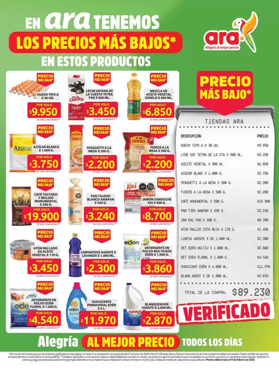 Catálogo Ara en Ubaté | DIGITAL NACIONAL S6 | 2026-02-05T00:00:00.000Z - 2026-02-11T00:00:00.000Z