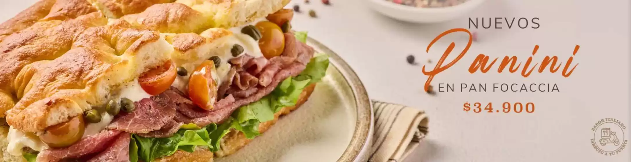 Catálogo Il Forno en Chía | Nuevos Panini en Pan Focaccia $34.900 | 2026-02-09T00:00:00.000Z - 2026-02-28T00:00:00.000Z