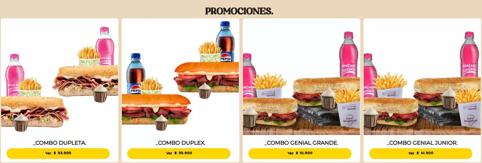 Catálogo Sandwich Gourmet en Barranquilla | Promociones | 2026-02-09T00:00:00.000Z - 2026-02-28T00:00:00.000Z