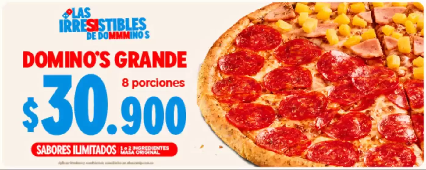 Catálogo Domino's Pizza en Barranquilla | Promos Domino's Pizza | 2026-02-09T00:00:00.000Z - 2026-02-28T00:00:00.000Z