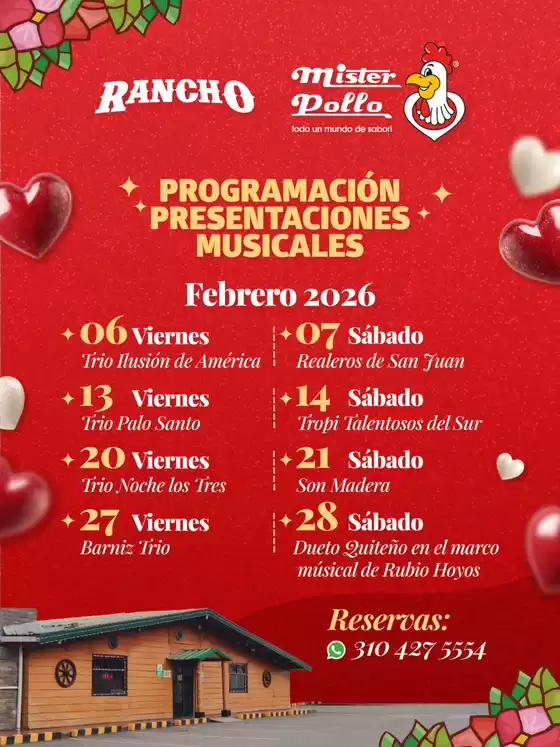 Catálogo Mister Pollo en Barranquilla | Mister Pollo Rancho | 2026-02-09T00:00:00.000Z - 2026-02-28T00:00:00.000Z