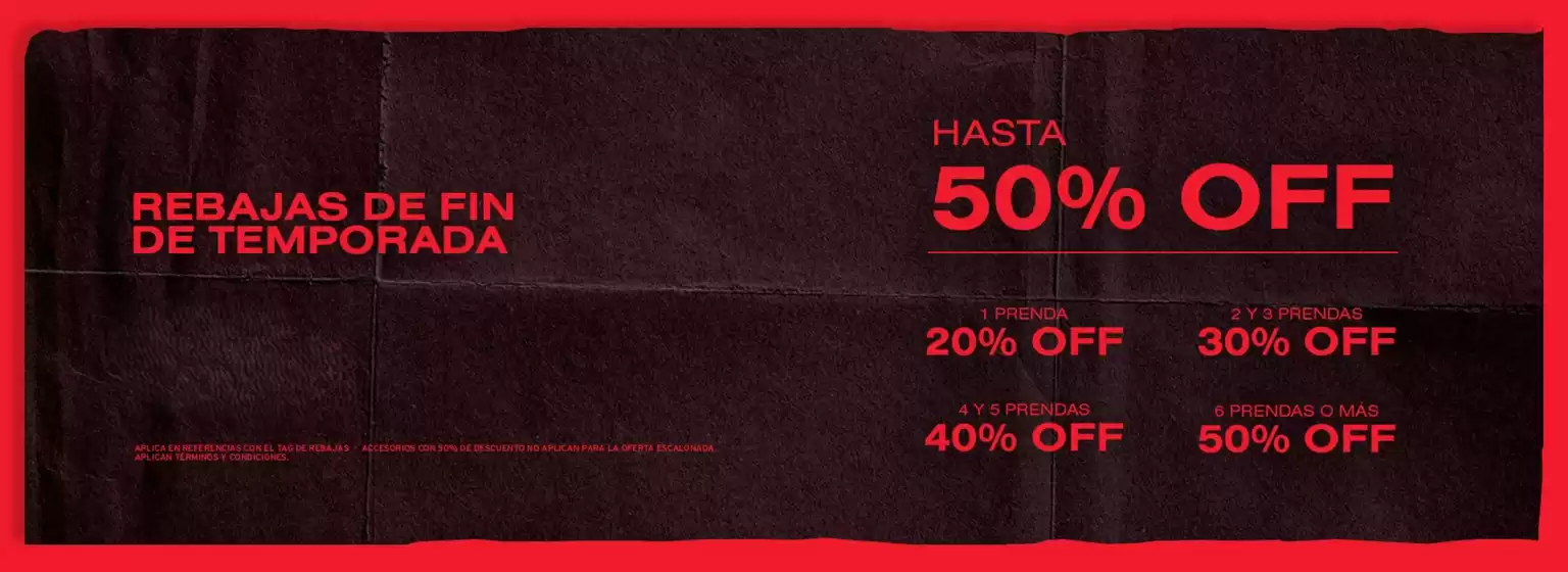 Catálogo Levi's | Rebajas de Fin de Temporada Hasta 50% OFF | 2026-02-11T00:00:00.000Z - 2026-02-12T00:00:00.000Z