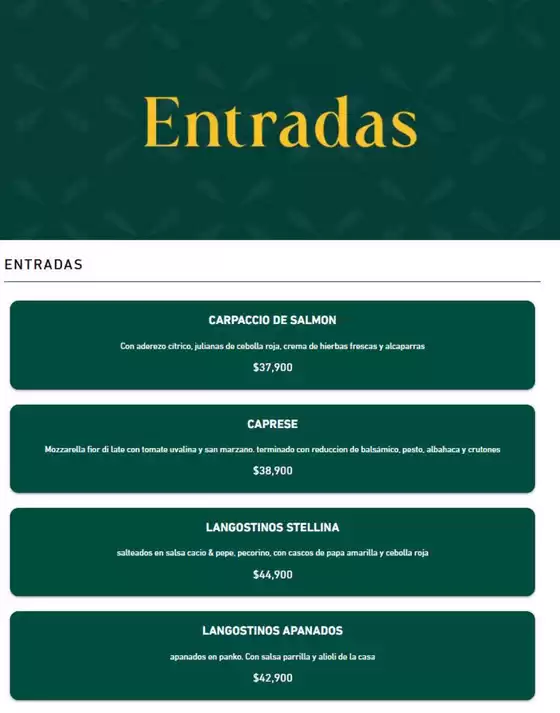 Catálogo STELLINA PASTA Y PIZZA en Cúcuta | Menu Stellina Pasta y Pizza  | 2026-02-18T00:00:00.000Z - 2026-03-31T00:00:00.000Z