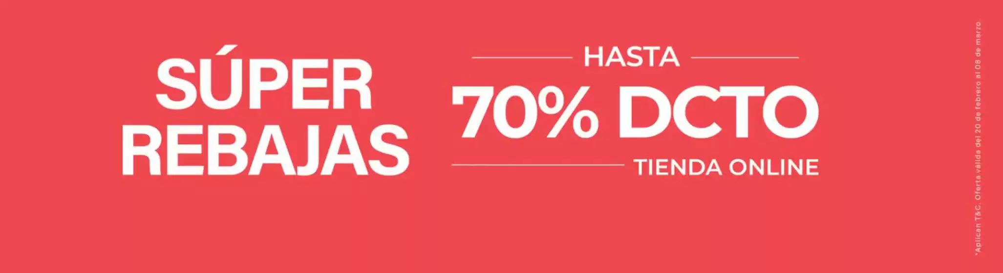 Catálogo Stop Jeans en Chía | Super Rebajas Hasta 70% OFF, 30% OFF Jeans y camisetas | 2026-03-03T00:00:00.000Z - 2026-03-08T00:00:00.000Z