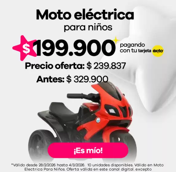 Catálogo Éxito en Cajicá | Descubre ofertas atractivas | 2026-02-28T00:00:00.000Z - 2026-03-04T00:00:00.000Z