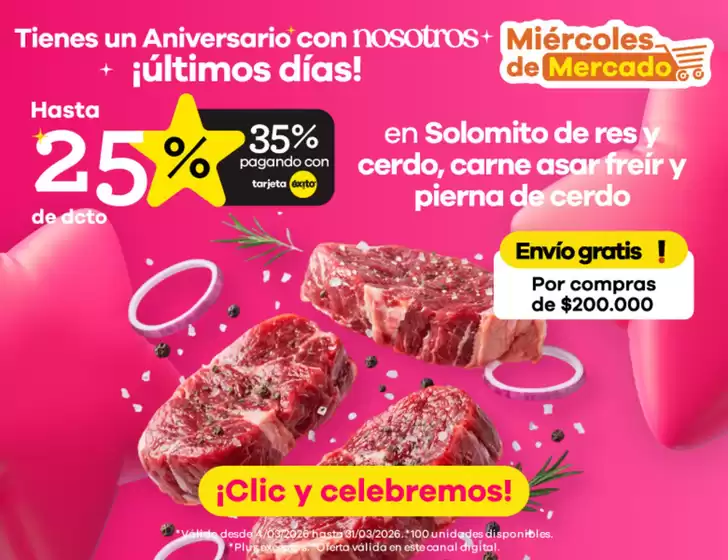 Catálogo Éxito en Tuluá | Ofertas y gangas exclusivas | 2026-03-04T00:00:00.000Z - 2026-03-31T00:00:00.000Z