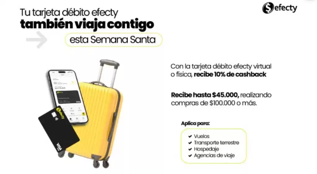 Catálogo Efecty en Chaparral | Tu Tarjeta Debito Efecty | 2026-03-10T00:00:00.000Z - 2026-12-31T00:00:00.000Z