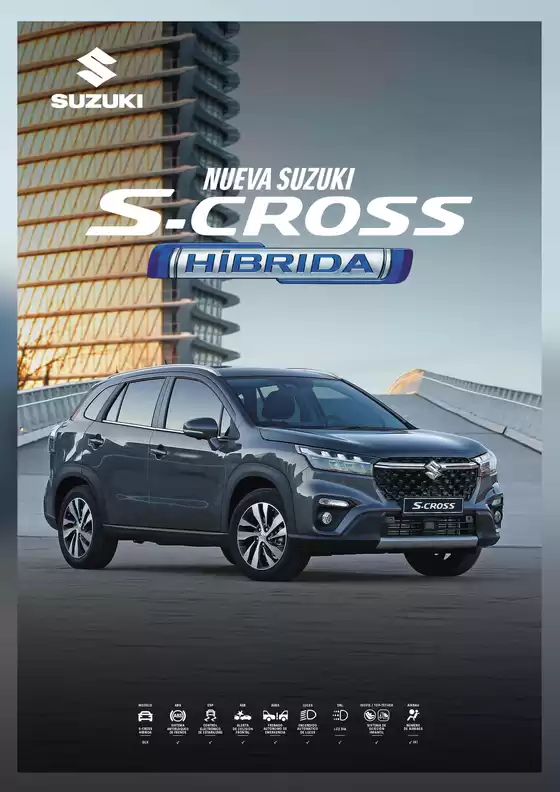 Catálogo Suzuki en Chinú | Ficha Tecnica Suzuki S-Cross Híbrida | 2026-03-12T00:00:00.000Z - 2026-12-31T00:00:00.000Z