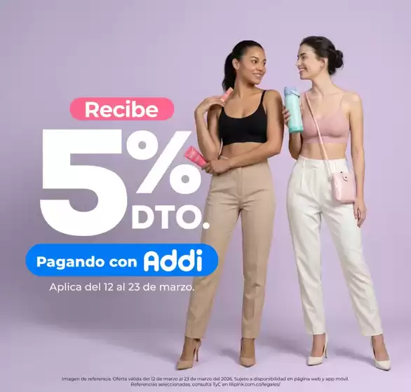 Catálogo Lili Pink en Barrancabermeja | Nuevas ofertas para descubrir | 2026-03-12T00:00:00.000Z - 2026-03-23T00:00:00.000Z