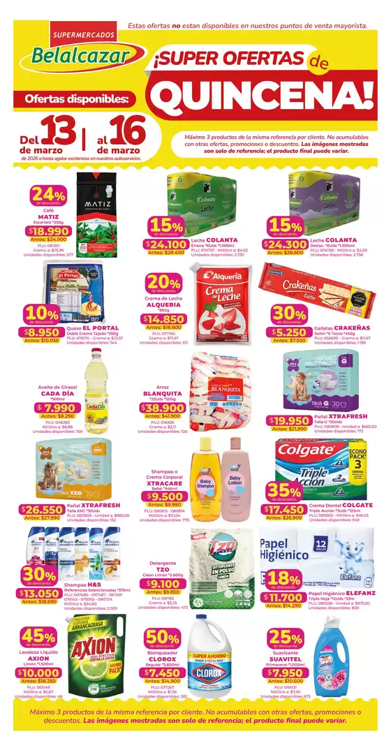 Catálogo Belalcazar en El Cerrito | Promo del mes | 2026-03-13T00:00:00.000Z - 2026-03-16T00:00:00.000Z