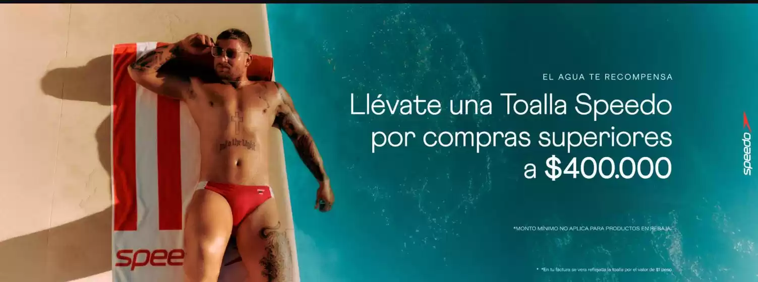 Catálogo Speedo en Barrancabermeja | Ofertas y Descuentos | 2026-03-13T00:00:00.000Z - 2026-03-15T00:00:00.000Z