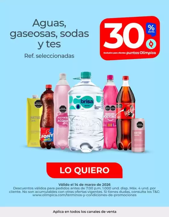 Catálogo Olímpica en Cali | Ofertas principales para todos los cazadores de gangas | 2026-03-14T00:00:00.000Z - 2026-03-14T00:00:00.000Z