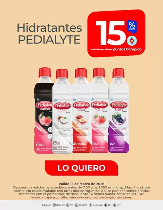 Catálogo Olímpica en Chía | Ofertas principales y descuentos | 2026-03-15T00:00:00.000Z - 2026-03-15T00:00:00.000Z