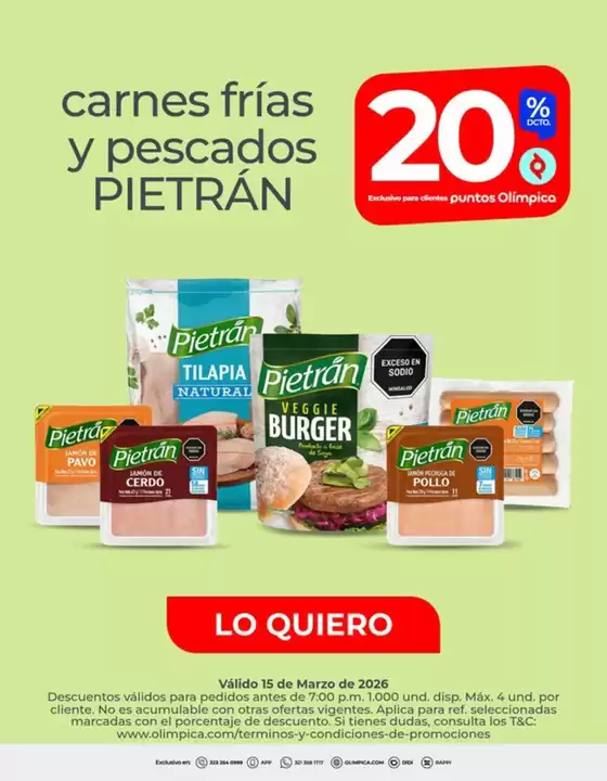 Catálogo Olímpica en Chía | Ofertas y gangas exclusivas | 2026-03-15T00:00:00.000Z - 2026-03-15T00:00:00.000Z