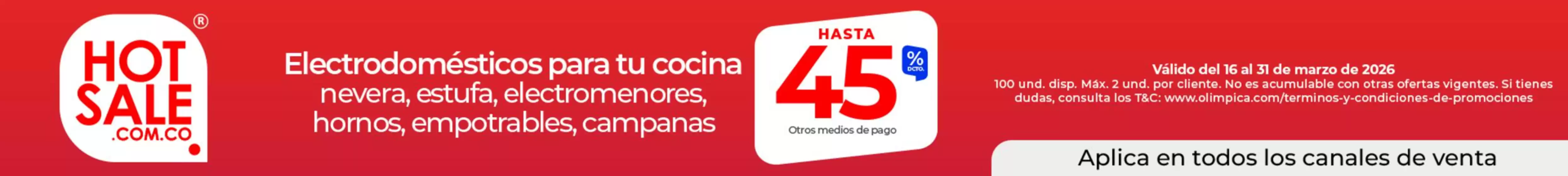 Catálogo Olímpica en Dosquebradas | Promociones actuales | 2026-03-16T00:00:00.000Z - 2026-03-31T00:00:00.000Z