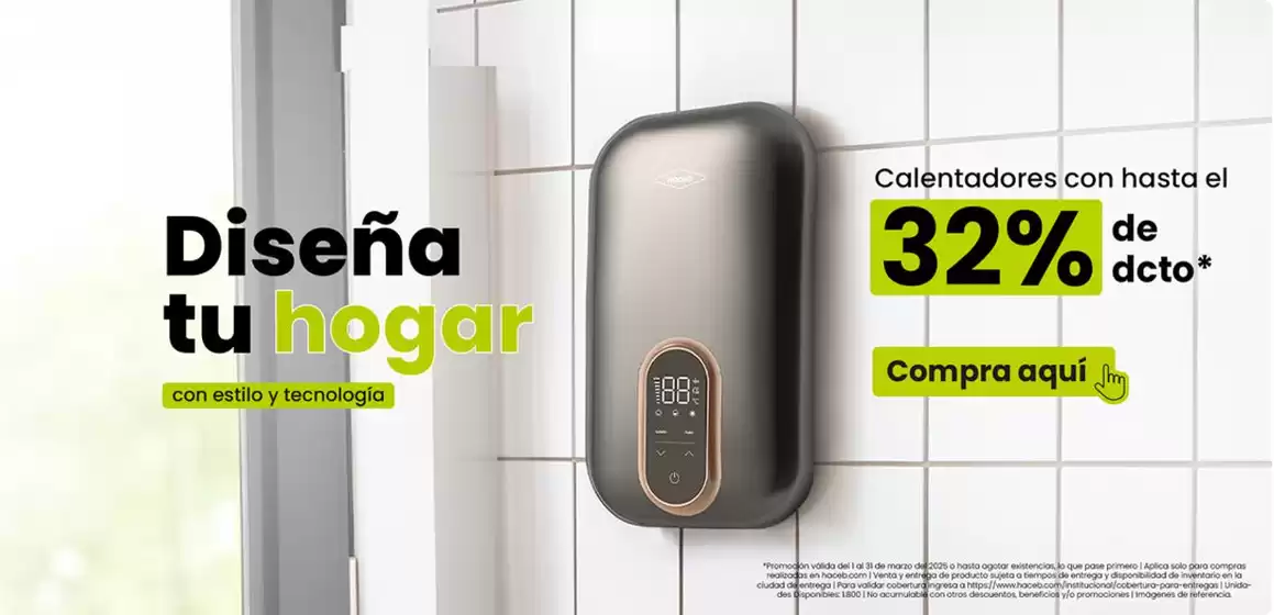 Catálogo Haceb en Dosquebradas | Ofertas Haceb | 2026-03-01T00:00:00.000Z - 2026-03-31T00:00:00.000Z