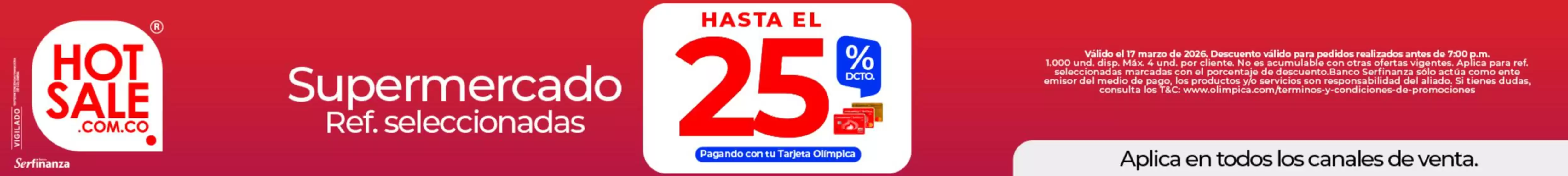 Catálogo Olímpica en Palmira | Excelente oferta para cazadores de gangas | 2026-03-17T00:00:00.000Z - 2026-03-17T00:00:00.000Z