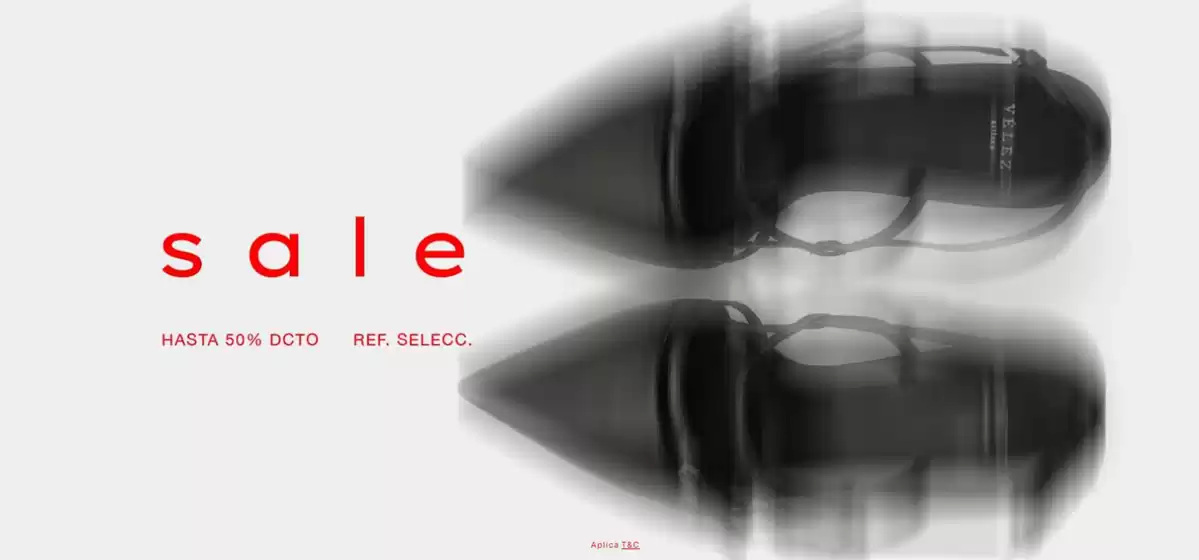 Catálogo Vélez | Sale Hasta 50% OFF en Ref. Selecc. | 2026-03-17T00:00:00.000Z - 2026-03-31T00:00:00.000Z