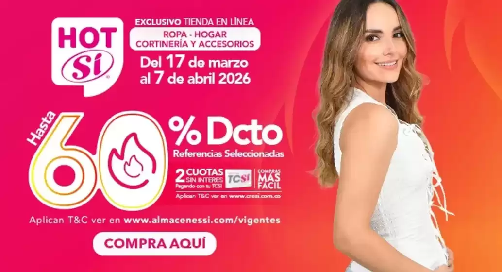 Catálogo Almacenes Sí en Envigado | Ofertas y gangas exclusivas | 2026-03-17T00:00:00.000Z - 2026-04-07T00:00:00.000Z