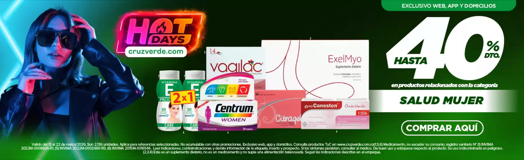 Catálogo Cruz verde en Fonseca | Grandes descuentos en productos seleccionados | 2026-03-13T00:00:00.000Z - 2026-03-22T00:00:00.000Z