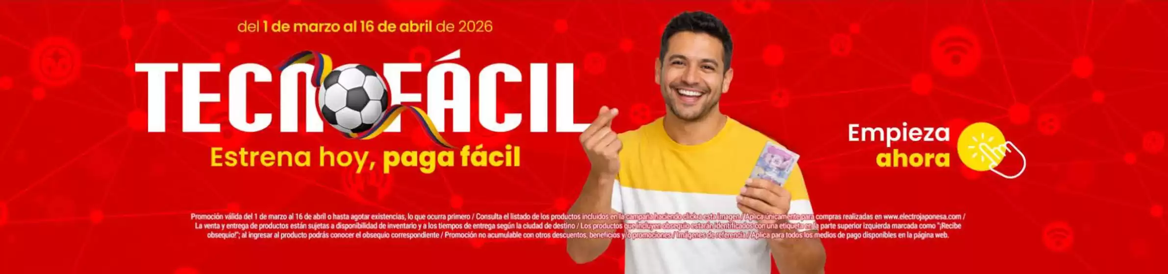 Catálogo Electrojaponesa en Soacha | Promociones  | 2026-03-17T00:00:00.000Z - 2026-04-16T00:00:00.000Z