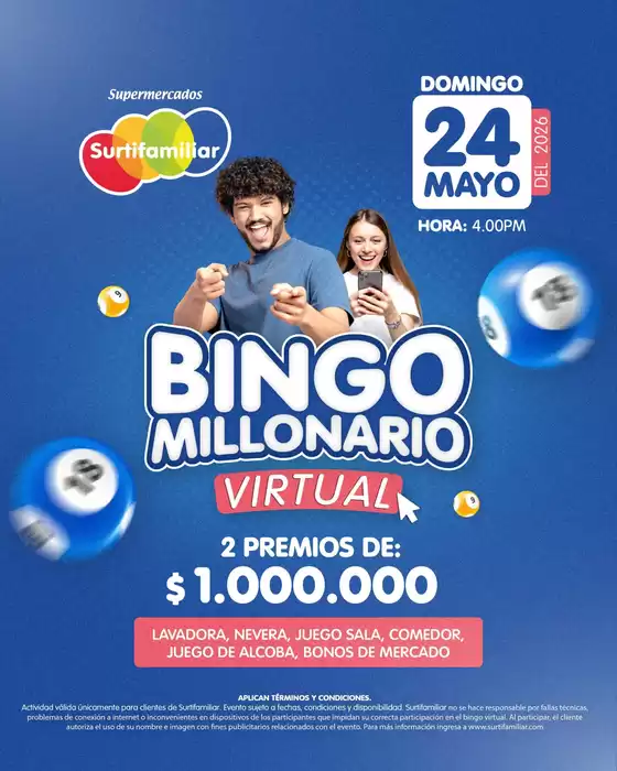 Catálogo Surtifamiliar en Malambo | Excelente oferta para todos los clientes | 2026-05-24T00:00:00.000Z - 2026-05-24T00:00:00.000Z