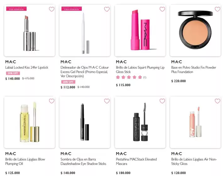 Catálogo Mac Cosmetics en Dosquebradas | Precio Especial | 2026-03-18T00:00:00.000Z - 2026-09-30T00:00:00.000Z