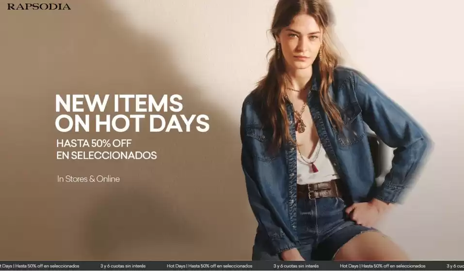 Catálogo Rapsodia en San Luis Tolima | Hot Days Hasta 50% OFF | 2026-03-18T00:00:00.000Z - 2026-03-22T00:00:00.000Z