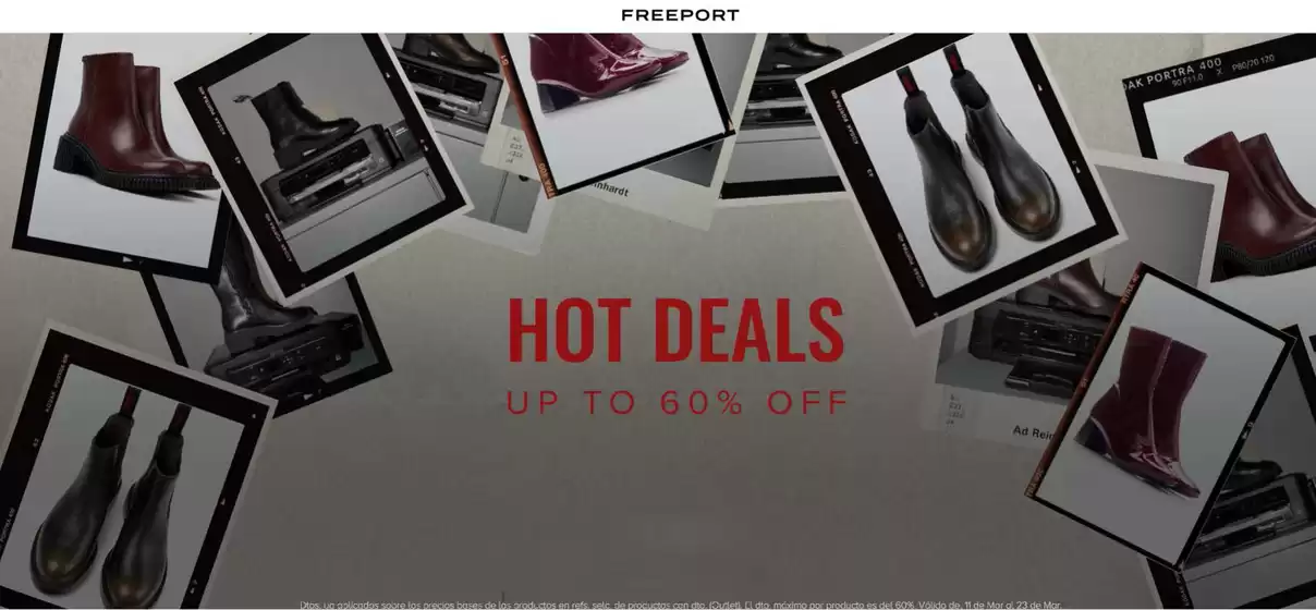 Catálogo Freeport Store en Zarzal | Hot Deals Hasta 60% OFF | 2026-03-18T00:00:00.000Z - 2026-03-23T00:00:00.000Z