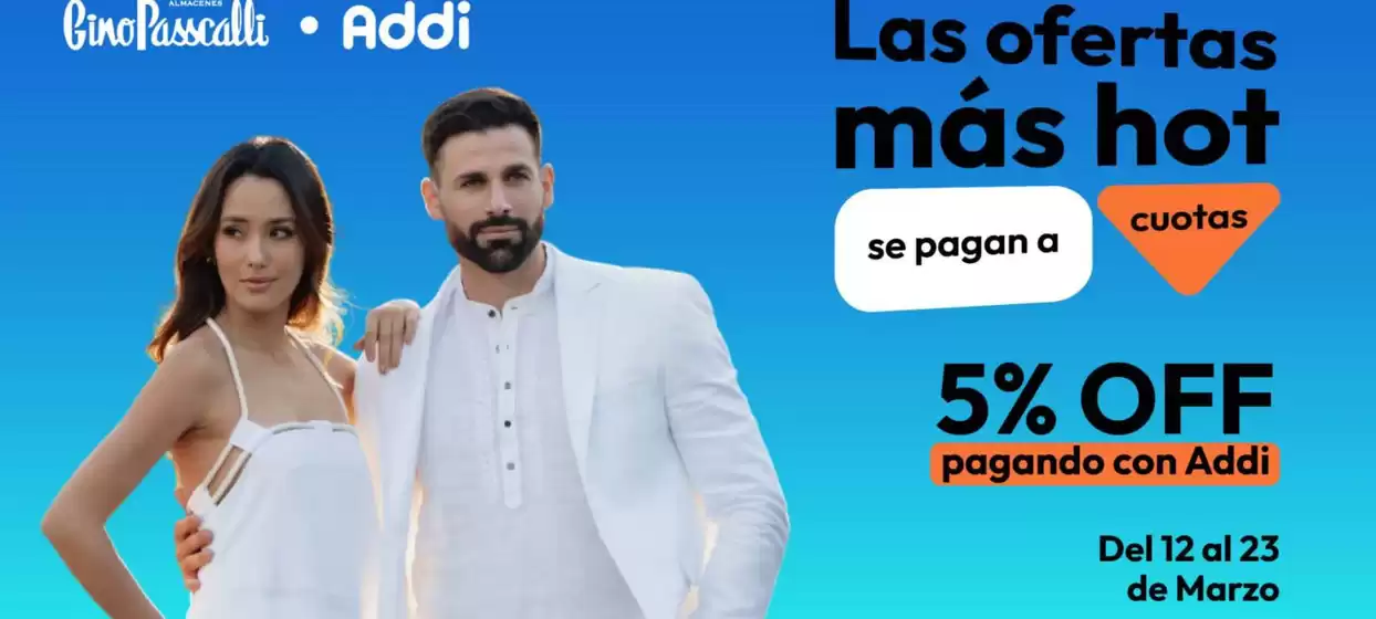 Catálogo Gino Passcalli en Bucaramanga | 5% OFF pagando con ADDI | 2026-03-18T00:00:00.000Z - 2026-03-23T00:00:00.000Z