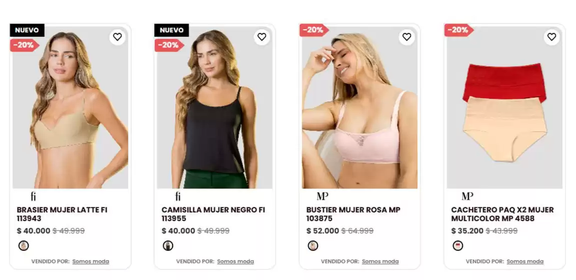 Catálogo Formas Íntimas en Bogotá | Ofertas | 2026-03-19T00:00:00.000Z - 2026-03-31T00:00:00.000Z