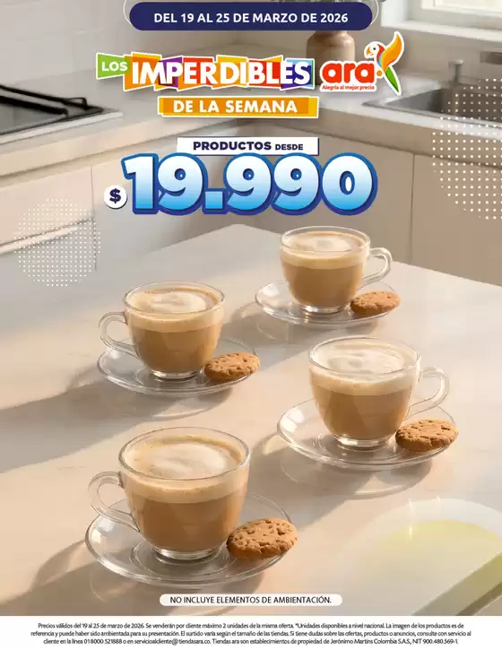 Catálogo Ara | Ofertas Ara | 2026-03-19T00:00:00.000Z - 2026-03-25T00:00:00.000Z